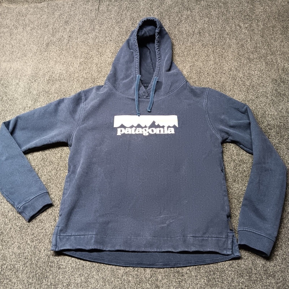 Patagonia Sweatshirt Adult Small Blue Pullover Fleece Uprisal Hoody Regular Fit